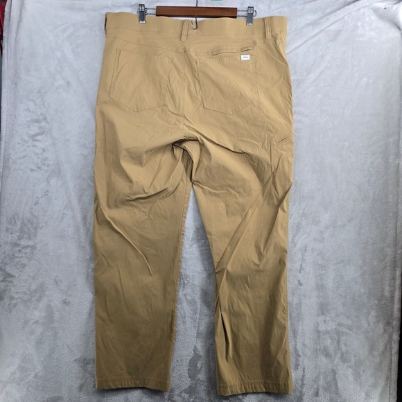 ORVIS Mens Tech Khaki Chino Pants Size 40x30 Relaxed Fit Casual Outdoor - Picture 7 of 8